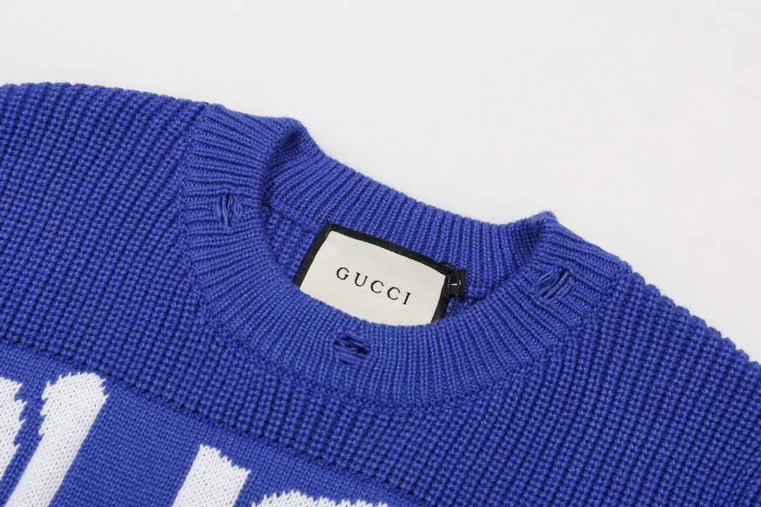 Jersey Gucci x Balenciaga Azul