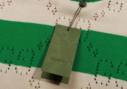 Jersey Gucci con bandas Verdes