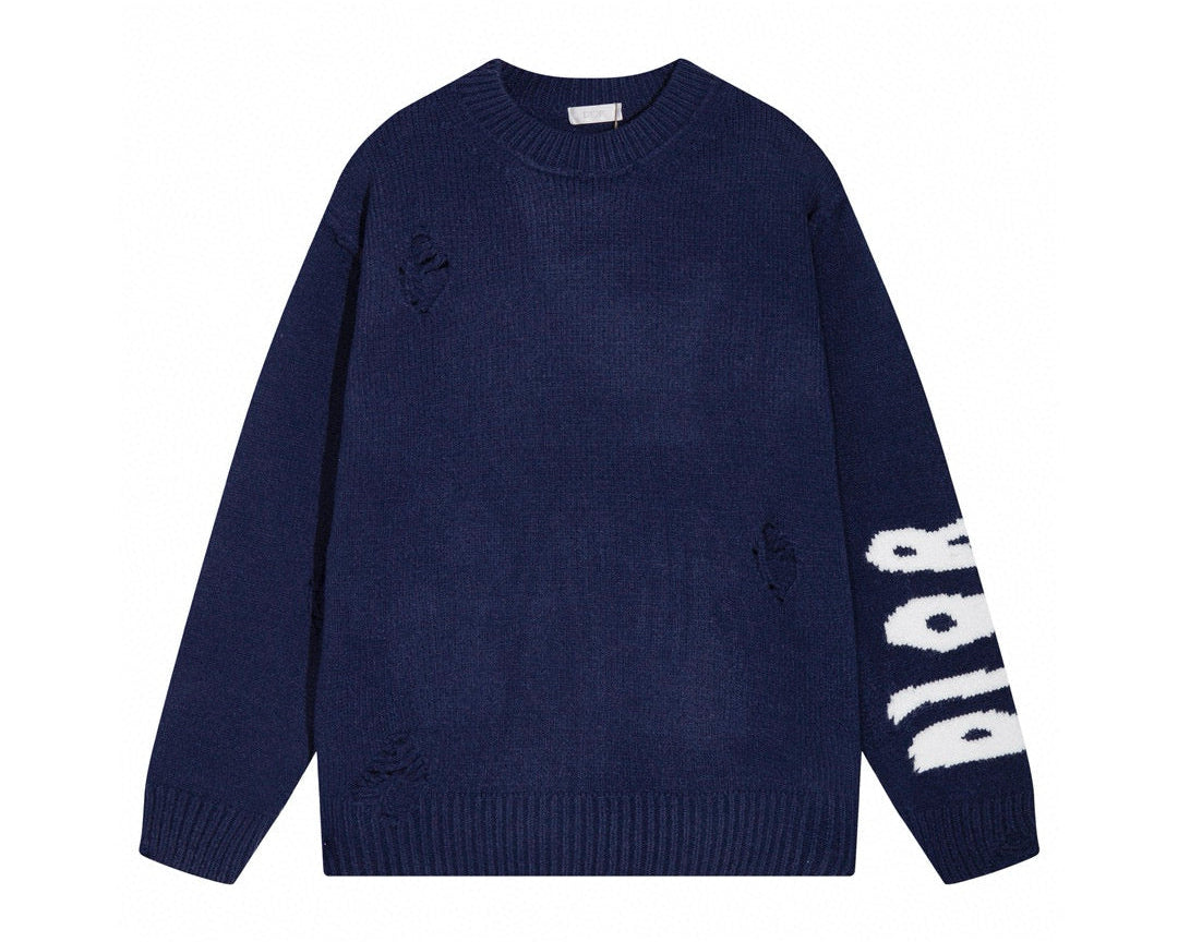 Sudadera Dior x Otani en Azul Marino