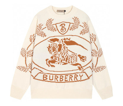 Sudadera Burberry Beige y Naranja